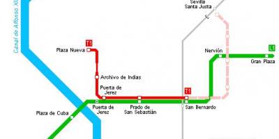 Harta e Seviljes tramvaj